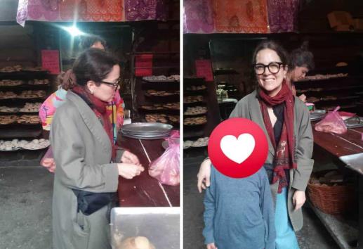 ¡Lo volvió a hacer! Natalia Lafourcade regresa a esta famosa panadería de Coatepec