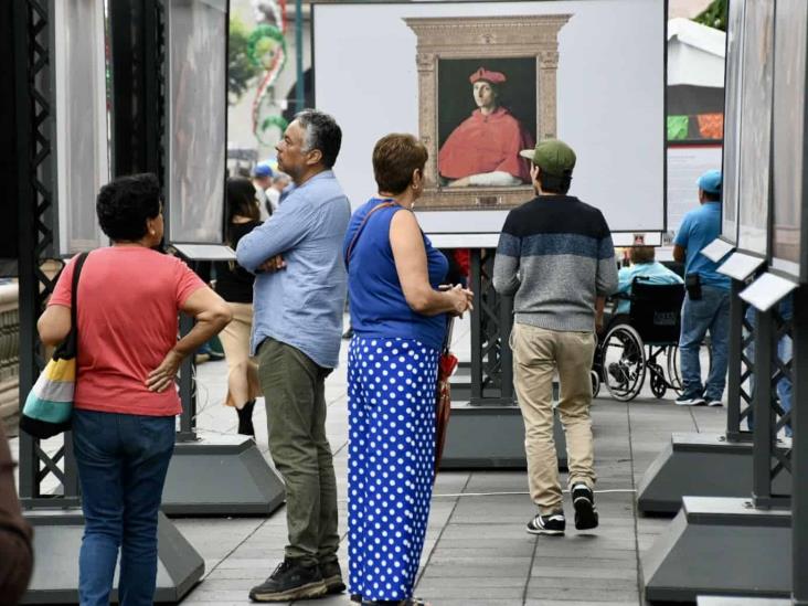 Concluye exposición del Museo del Prado en el parque Juárez de Xalapa