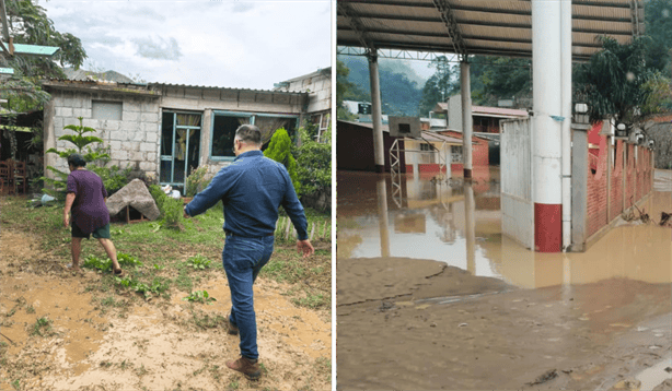 Lluvias y derrumbes  en Soledad Atzompa dejan 400 viviendas destruidas