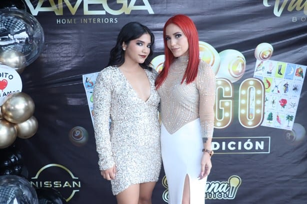 Alexa Gaga y Joahna Falcón realizan con éxito el Bingo Golden Party