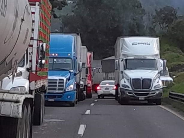 Cierre total en la autopista 150D Orizaba-Puebla por derrumbe en cumbres de Maltrata (+VIDEO)