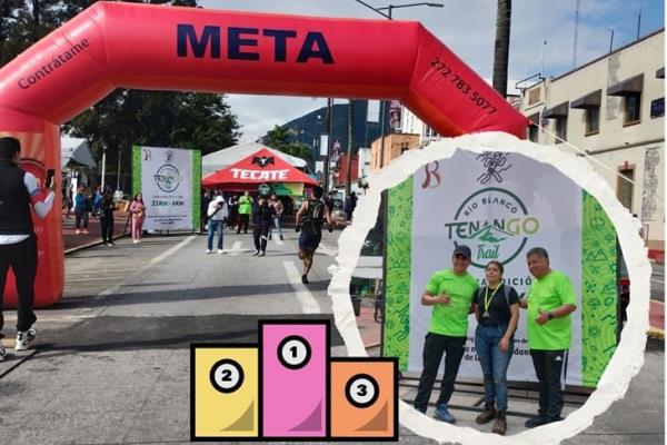 Todo un éxito la 3era carrera Tenango Trail en Río Blanco, destacan autoridades