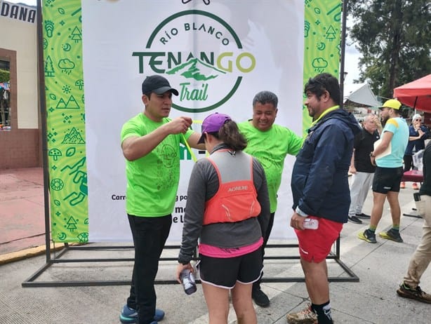 Todo un éxito la 3era carrera Tenango Trail en Río Blanco, destacan autoridades