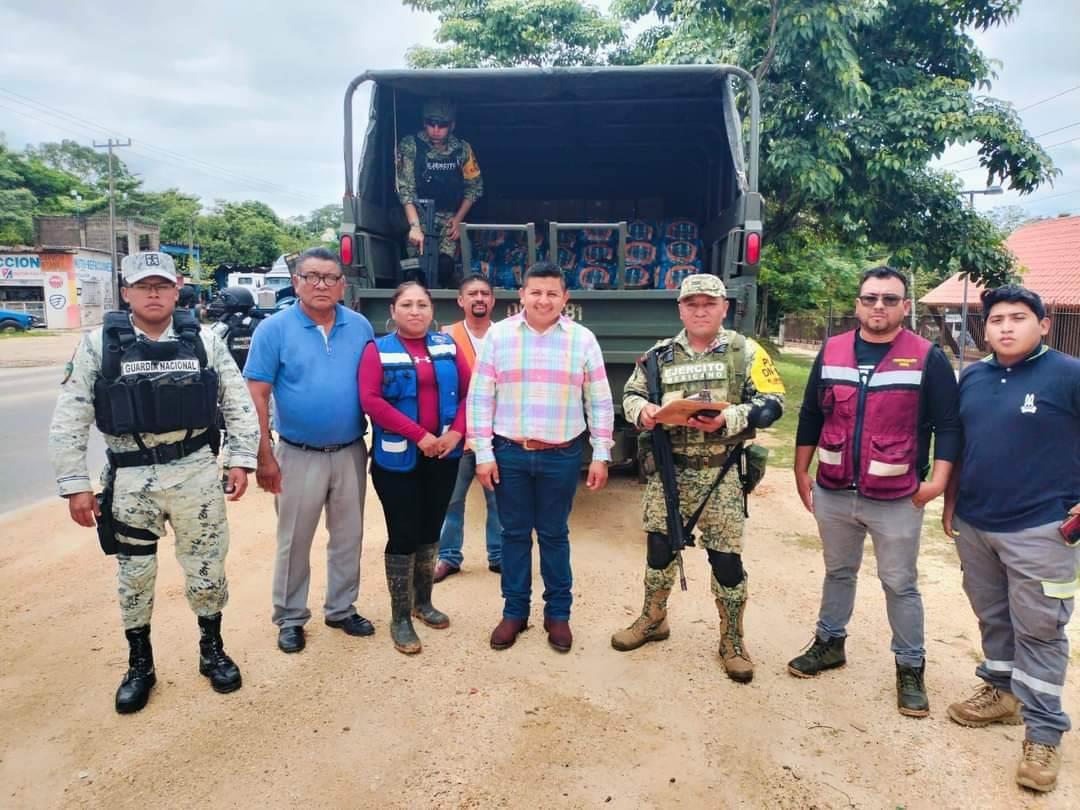 Llega ayuda del gobierno federal para damnificados de Sayula