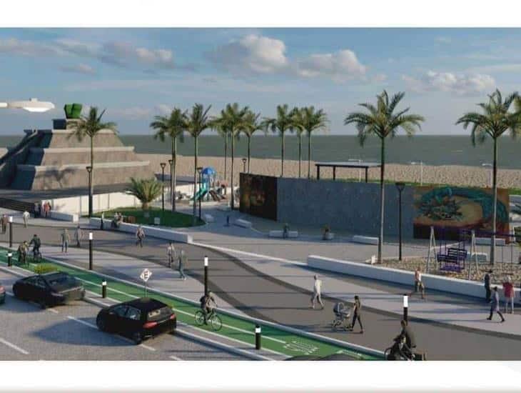 Con esto contará la nueva plaza del payaso en Coatzacoalcos; ya inició su construcción