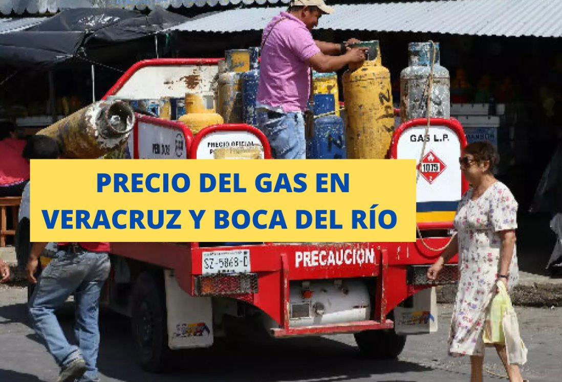 Esto costará el gas LP en Veracruz para esta última semana de octubre de 2024