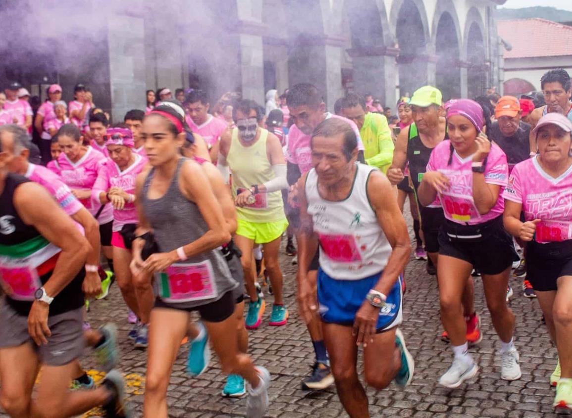 Un éxito resultó el Trail Rosa celebrado en San Andrés Tuxtla