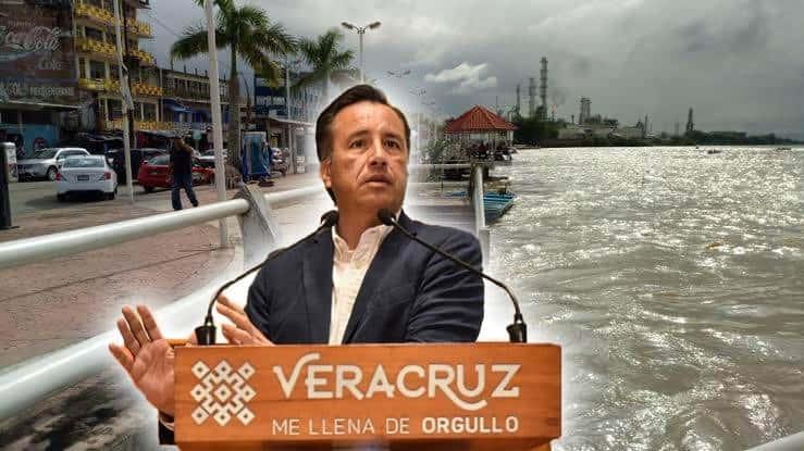 ¿Aumenta el nivel de los ríos en el sur o están en descenso?, esto dijo el gobernador de Veracruz