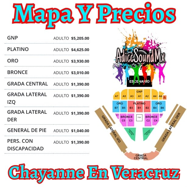 Revelan precios para el concierto de Chayanne en Veracruz en 2025