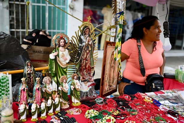 Así veneran a San Judas Tadeo en Veracruz