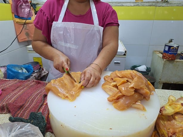 Sube de precio el pollo en Veracruz