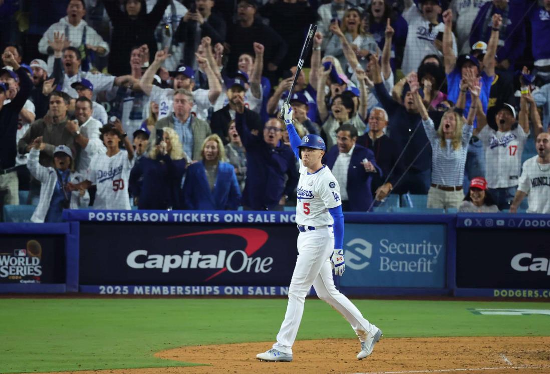 Dodgers, a un triunfo de ser campeón en Grandes Ligas