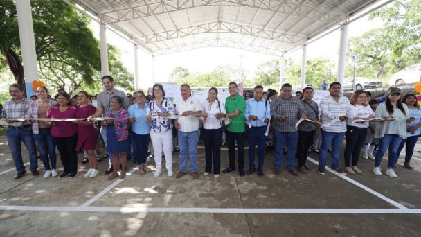 Inauguran obras en San Andrés Tuxtla