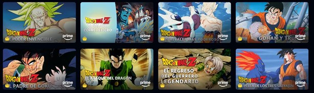 Estas son las películas de Dragon Ball disponibles en Amazon Prime