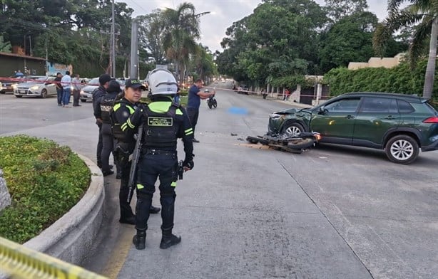 Trágico accidente: Mujer muere en aparatoso choque en el bulevar Córdoba-Fortín