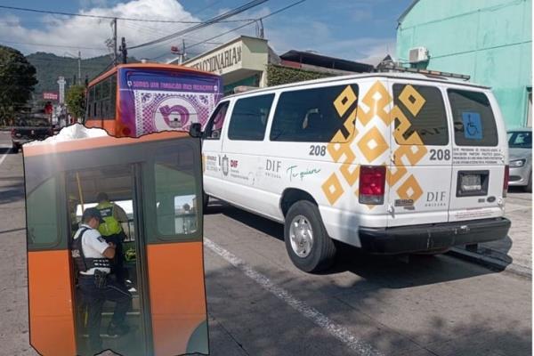 Joven sufre convulsiones en un autobús en Orizaba, ¿qué le pasó?