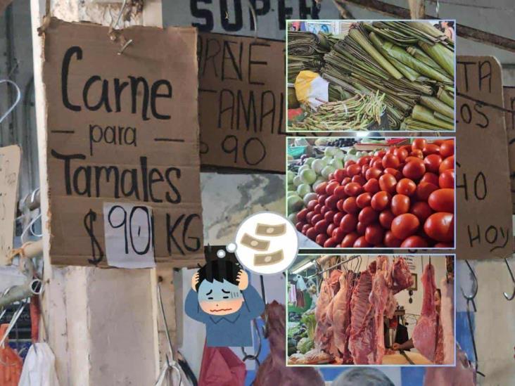 Ya sale caro; sube precio de ingredientes para tamales en Poza Rica