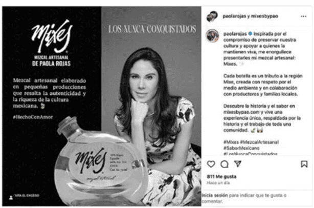 Paola Rojas: así respondió la periodista tras las críticas que recibió por el mezcal Mixes