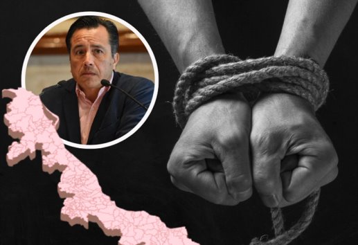 Veracruz lídera en secuestros; porcentaje creció bajo mando de Cuitláhuac García