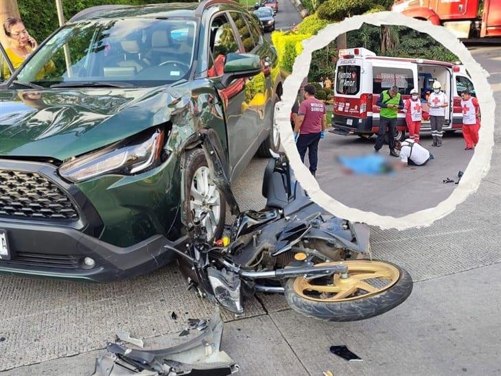 Trágico accidente: Mujer muere en aparatoso choque en el bulevar Córdoba-Fortín