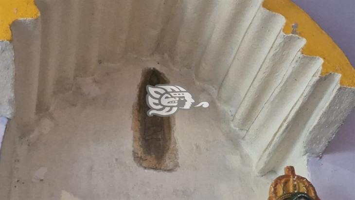 ¡Un milagro! Aparece imagen de San Judas Tadeo en una vivienda de Xalapa