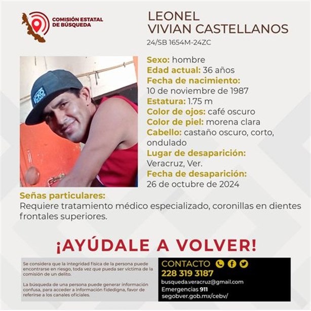 Desaparece Leonel Vivian Castellanos en el puerto de Veracruz