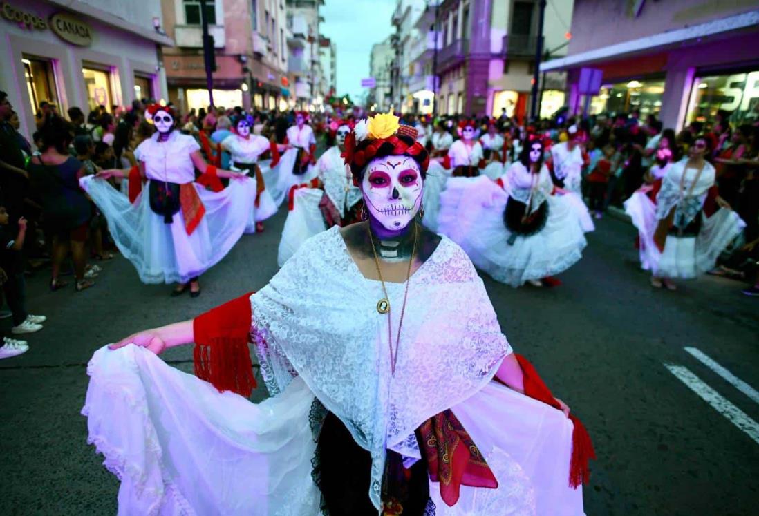 Hoy habrá papaqui de Catrinas en el centro de Veracruz | Horario y ruta