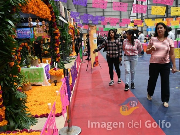 ¡Ya está la Gran Ofrenda de las 10 regiones de Veracruz! Este año en el Gimnasio Omega