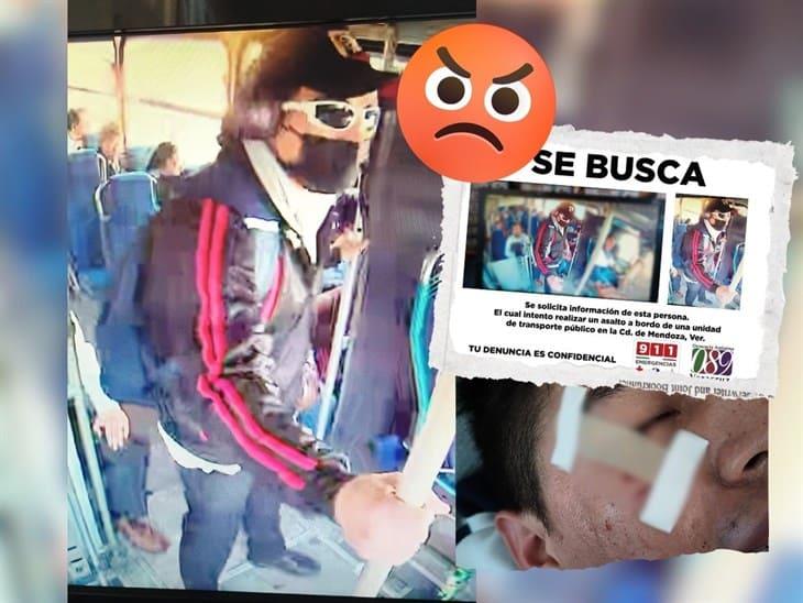 ¡Cobarde! Ladrón golpea brutalmente a chofer en Mendoza tras no poder robarle