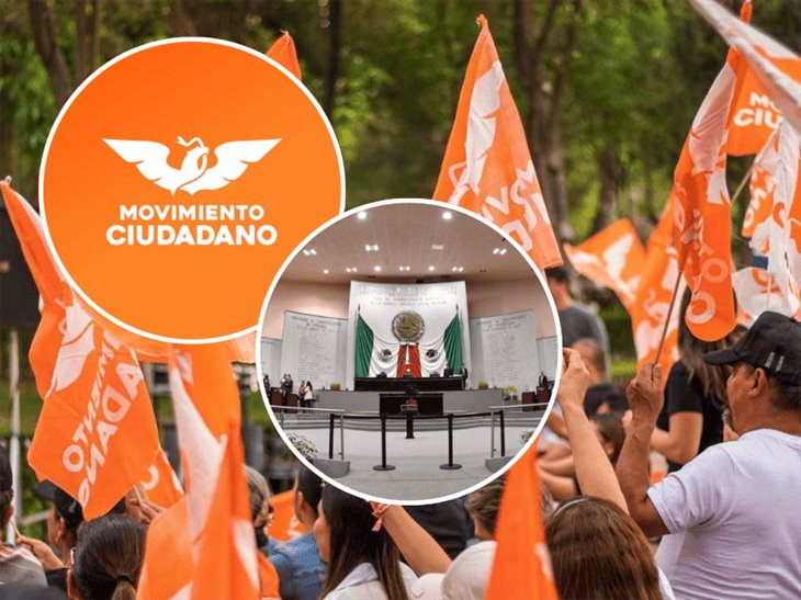 Movimiento Ciudadano en Veracruz descarta alianzas con PRI y PAN en próxima legislatura