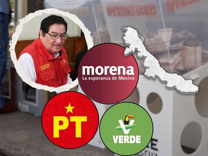 PT confirma ir en alianza con Morena y PVEM para elecciones de 2025 en Veracruz