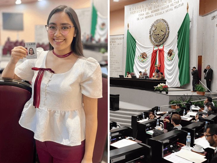 Ella es Valeria Moctezuma Tello, la diputada local más joven de Veracruz