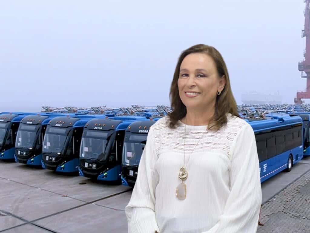 Así serán los nuevos autobuses eléctricos que propone Rocío Nahle para Veracruz | VIDEO