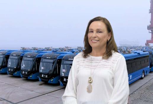 Así serán los nuevos autobuses eléctricos que propone Rocío Nahle para Veracruz | VIDEO