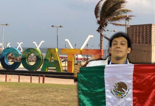 Atleta paralímpico de Coatzacoalcos consigue medalla de oro y plata en competencia de Grecia