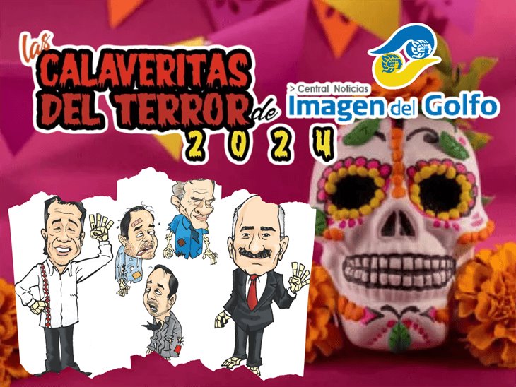 ¡Ahí viene la Huesuda! Y ya nos trajo las Calaveritas de Imagen del Golfo 2024