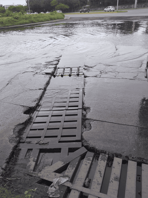 Vecinos de la colonia Miguel Alemán piden desazolve urgente tras inundación en Veracruz