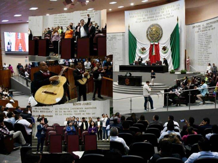 ¡Hasta mariachi hubo! Entre lágrimas y buenos deseos, termina la LXVI Legislatura de Veracruz