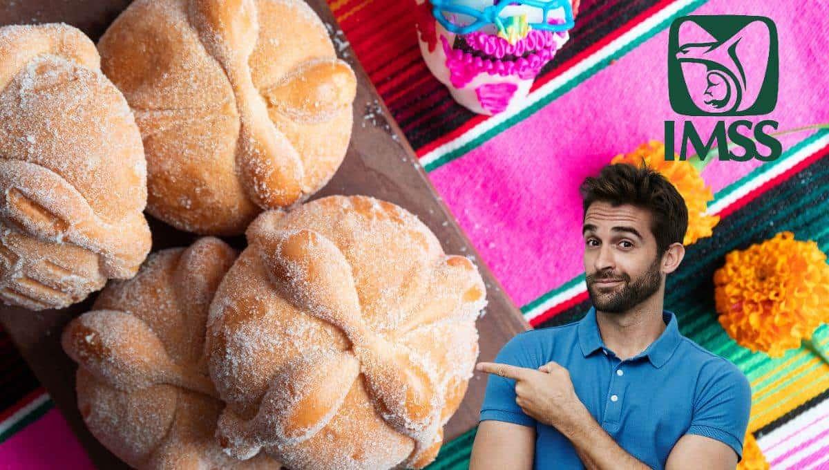 ¿Cuántas calorías tiene el pan de muerto, según el IMSS?