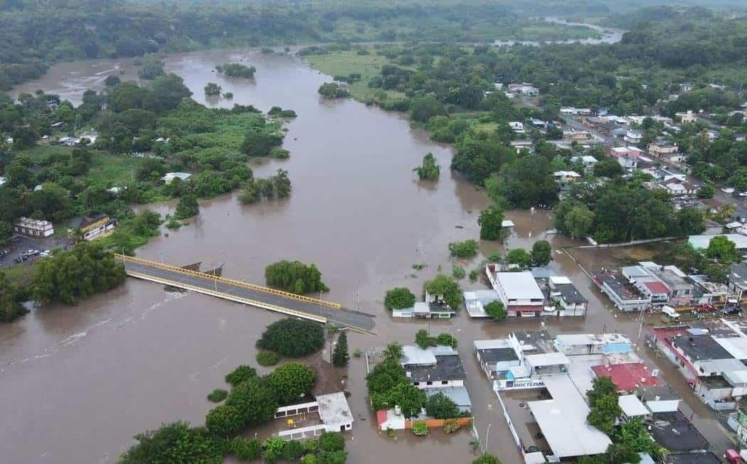 Pronóstico de Conagua sobre cuándo bajará el nivel del río Coatzacoalcos