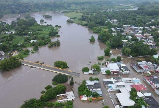 Pronóstico de Conagua sobre cuándo bajará el nivel del río Coatzacoalcos