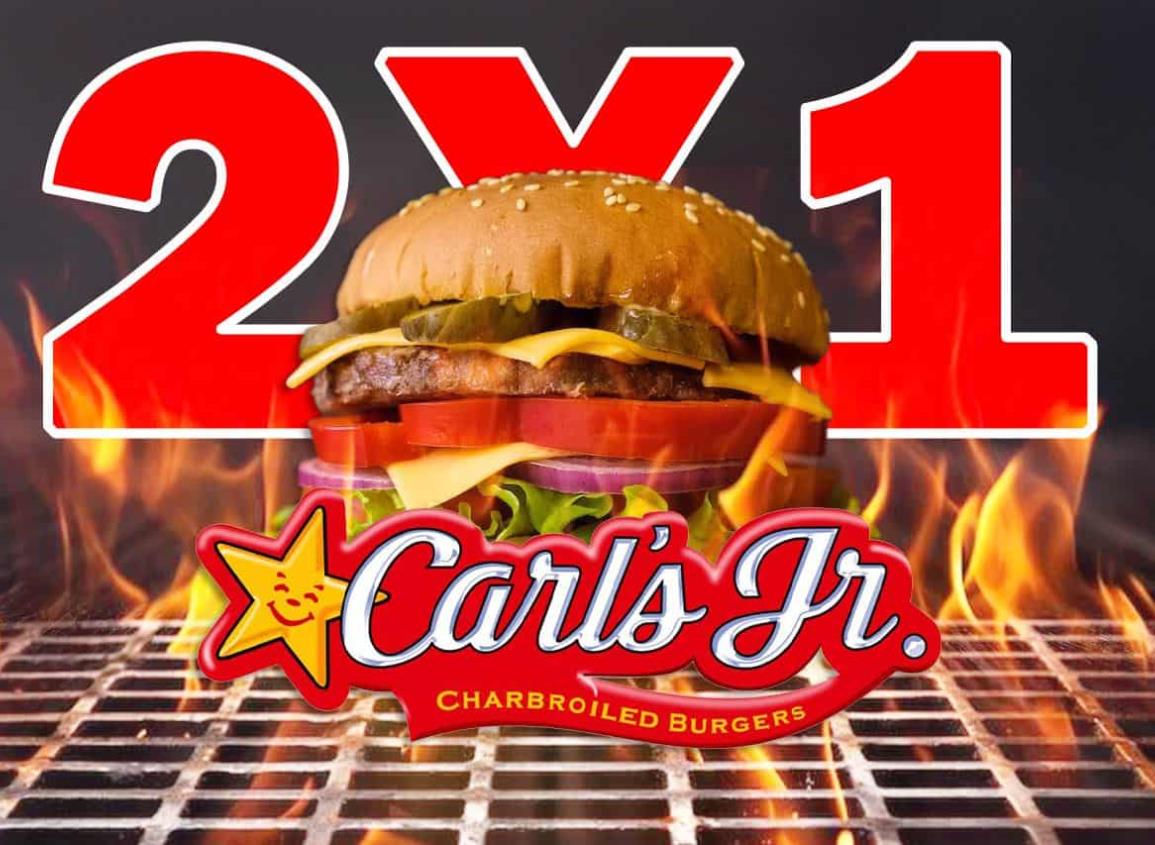 Carls Jr lanza hamburguesas al 2x1 los lunes; requisitos para la promoción