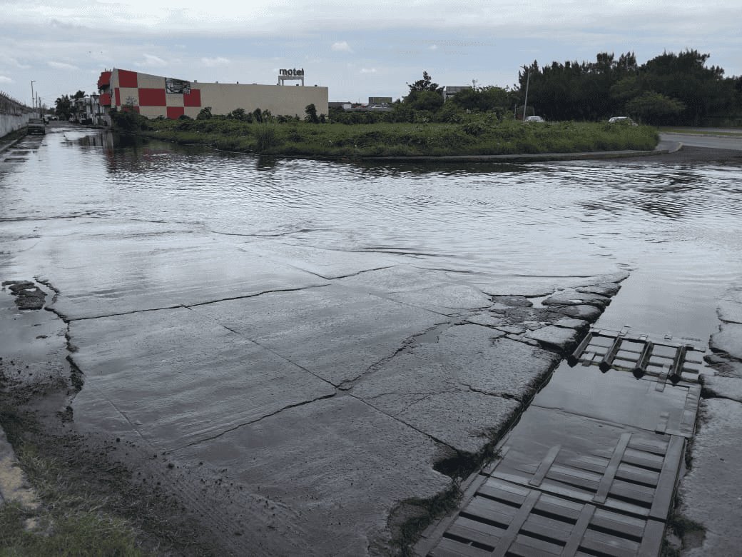 Vecinos de la colonia Miguel Alemán piden desazolve urgente tras inundación en Veracruz