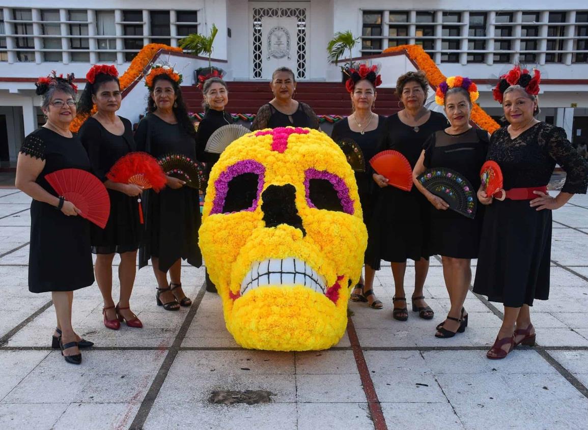 Día de Muertos: dónde están y que son los Photo Opportunity instalados en Coatzacoalcos I VIDEO