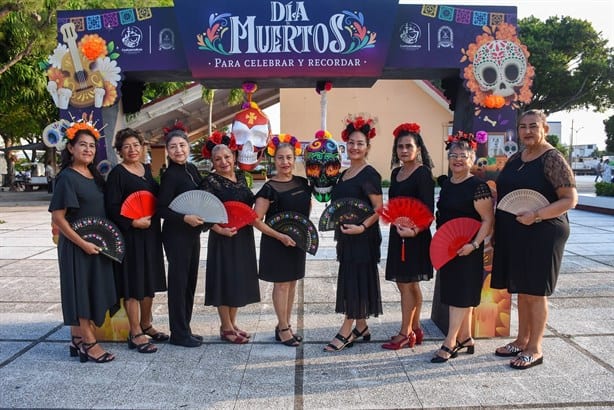 Día de Muertos: dónde están y que son los Photo Opportunity instalados en Coatzacoalcos I VIDEO