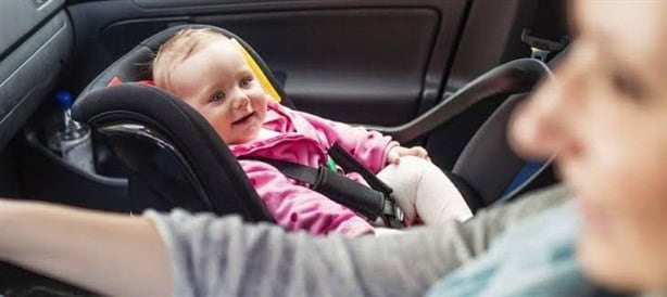 ¿De cuánto es la multa en Veracruz por llevar niños en el asiento delantero del automóvil?