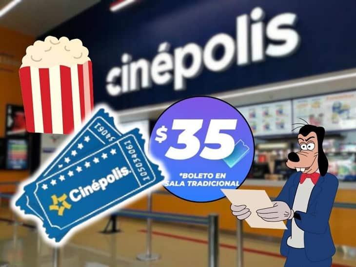 Cinépolis: En estas fechas podrás comprar boletos a 35 pesos