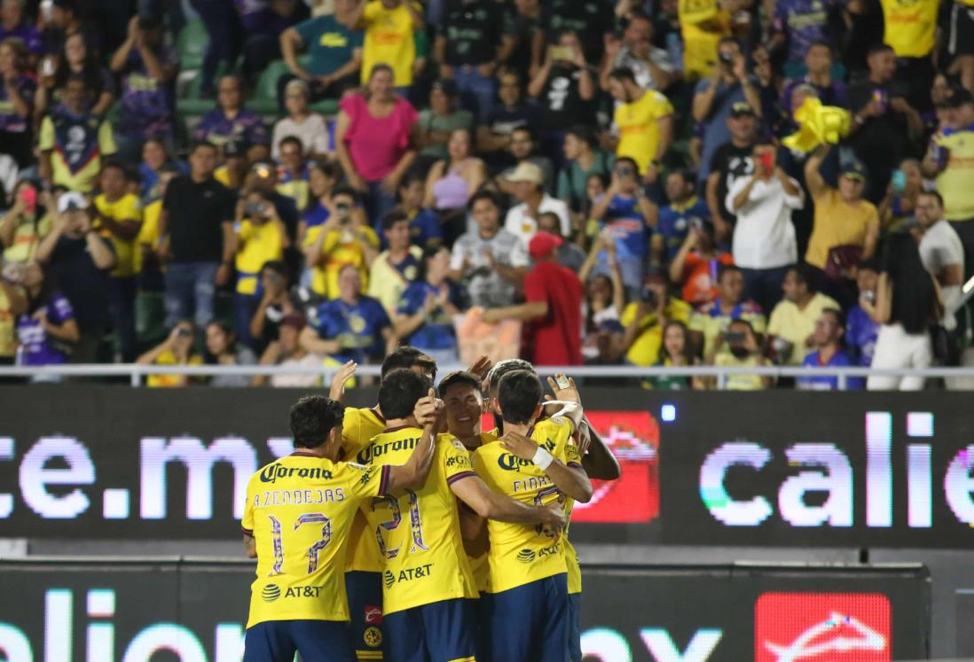 Llega América a zona de Liguilla tras goleada