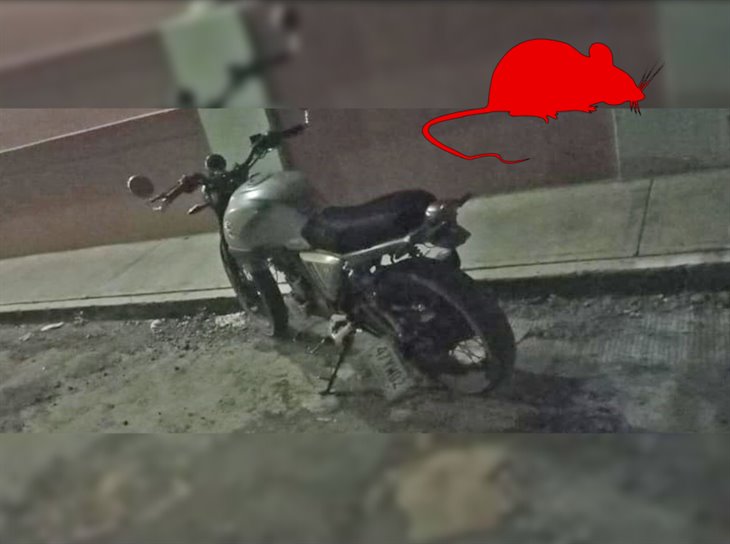 ¡De nuevo! roban motocicleta en la avenida Alfonso Arroyo de Misantla