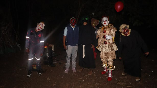 En Mendoza, celebraron el Día de Muertos con un recorrido nocturno en Ciudad de los Ahuehuetes